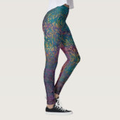 Abstracte goudtexturen leggings (Rechts)