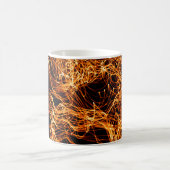 Abstracte goudverlichting koffiemok (Center)