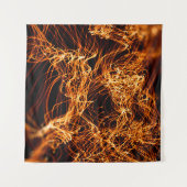 Abstracte goudverlichting wandkleed (Voorkant (horizontaal))