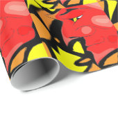 Abstracte graankkunst cadeaupapier (Rol Hoek)