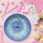 abstracte gradiënt lage poly textuur papieren bordje (Feest)