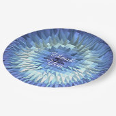 abstracte gradiënt lage poly textuur papieren bordje (Gekanteld)