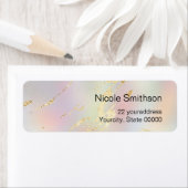 abstracte gradiëntlabels etiket (Insitu)