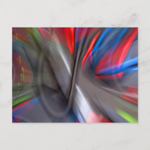 Abstracte graffiti briefkaart