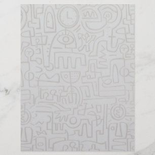 Abstracte Graffiti Flyer