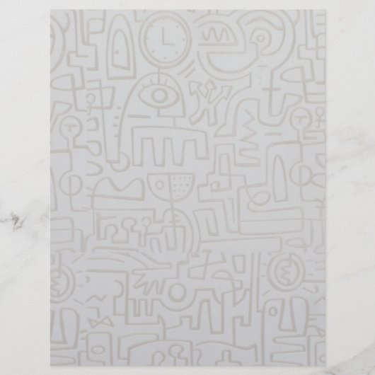 Abstracte Graffiti Flyer (Voorkant)