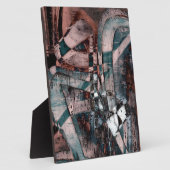 Abstracte graffiti fotoplaat (Zijkant)