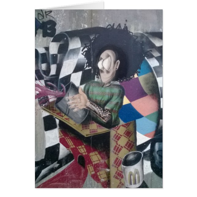 Abstracte graffiti-kunst (Voorkant)