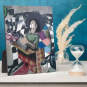 Abstracte graffiti-kunst fotoplaat (Zijkant)