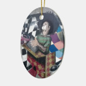 Abstracte graffiti-kunst keramisch ornament (Links)