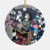 Abstracte graffiti-kunst keramisch ornament (Voorkant)