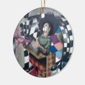 Abstracte graffiti-kunst keramisch ornament (Links)