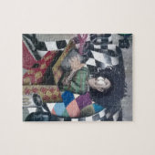 Abstracte graffiti-kunst legpuzzel (Horizontaal)