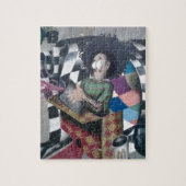 Abstracte graffiti-kunst legpuzzel (Verticaal)