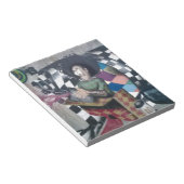 Abstracte graffiti-kunst notitieblok (Schuin)