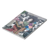 Abstracte graffiti-kunst notitieblok (Linkerzijde)