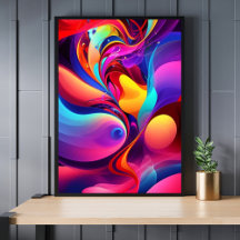 Abstracte Graffiti Melodie Moderne Kunst Fusion Pr