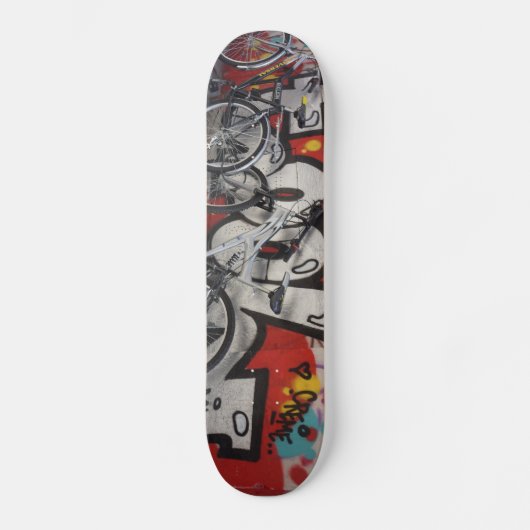 Abstracte graffiti - skateboard (Voorkant)