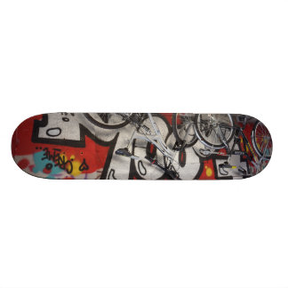 Abstracte graffiti - skateboard