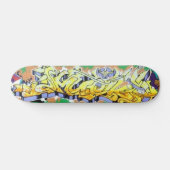 Abstracte Graffiti-skateboards in amuck Skateboard (Horizontaal)