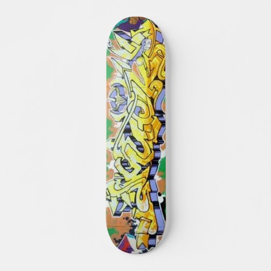 Abstracte Graffiti-skateboards in amuck Skateboard (Voorkant)