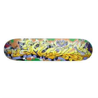 Abstracte Graffiti-skateboards in amuck Skateboard