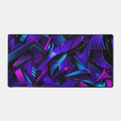 Abstracte Graffiti Street Swirl Bureaumat (Voorkant)