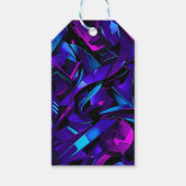 Abstracte Graffiti Street Swirl Cadeaulabel (Voorkant)