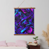 Abstracte Graffiti Street Swirl Hangend Wandkleed (Slaapkamer)