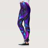 Abstracte Graffiti Street Swirl Leggings (Links)