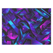 Abstracte Graffiti Street Swirl Tafelkleed (Voorkant (Horizontaal))