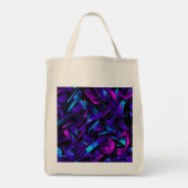 Abstracte Graffiti Street Swirl Tote Bag (Achterkant)