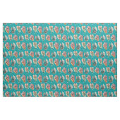 Abstracte grafische cactus Succulent Patroon Stof (Fat Quarter)