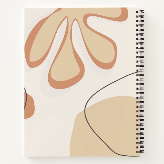 Abstracte grafische kunst Vol.07 Notitieboek (Achterkant)