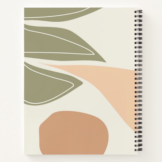 Abstracte grafische kunst Vol.08 Notitieboek (Achterkant)