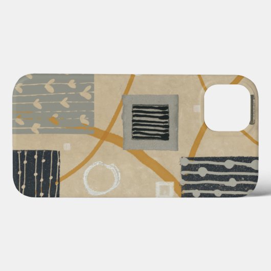 Abstracte grafische tegels Case-Mate iPhone case (Achterkant (horizontaal))