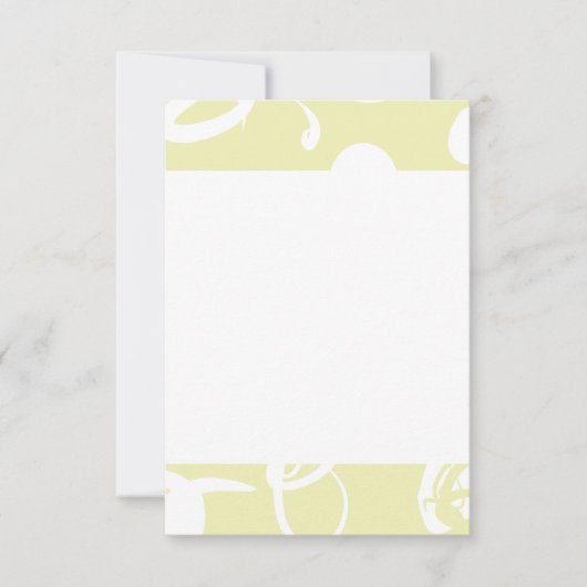 Abstracte grafische tekens Flat Note Card Notitiekaartje (Voorkant)