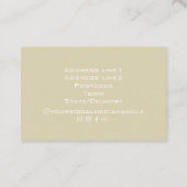 Abstracte grafische Waterverf voor Bright moderne  Visitekaartje (Achterkant)