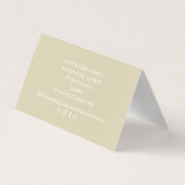 Abstracte grafische Waterverf voor Bright moderne Visitekaartje (Achterkant)