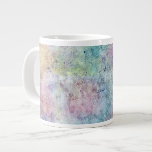 abstracte gratis tekening uit de waterverf grote koffiekop (Links)
