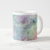 abstracte gratis tekening uit de waterverf grote koffiekop (Voorkant rechts)