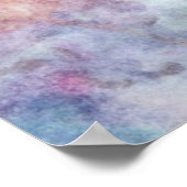 abstracte gratis tekening uit de waterverf poster (Hoek)