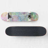 abstracte gratis tekening uit de waterverf skateboard (Horizontaal)