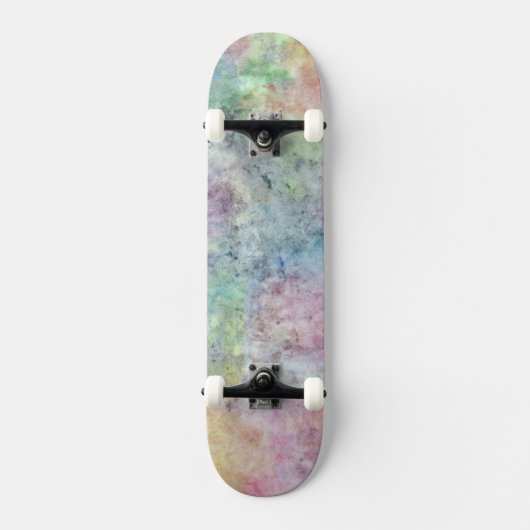 abstracte gratis tekening uit de waterverf skateboard (Voorkant)