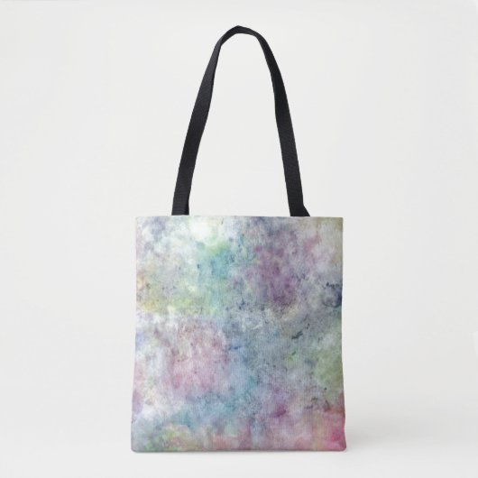 abstracte gratis tekening uit de waterverf tote bag (Voorkant)