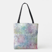abstracte gratis tekening uit de waterverf tote bag (Achterkant)