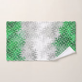 Abstracte grayromantische vlag bad handdoek (Handdoek)