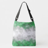 Abstracte grayromantische vlag crossbody tas (Voorkant)