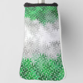 Abstracte grayromantische vlag golfheadcover (Draai 90)