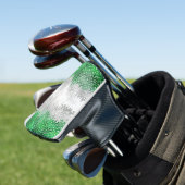 Abstracte grayromantische vlag golfheadcover (Insitu)